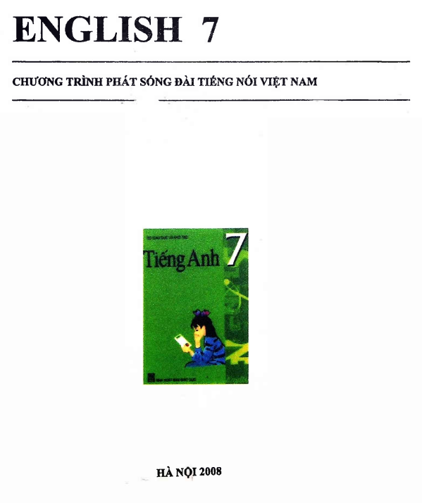 Tiếng Anh 7 - English 7