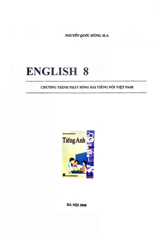 Tiếng Anh 8 - English 8